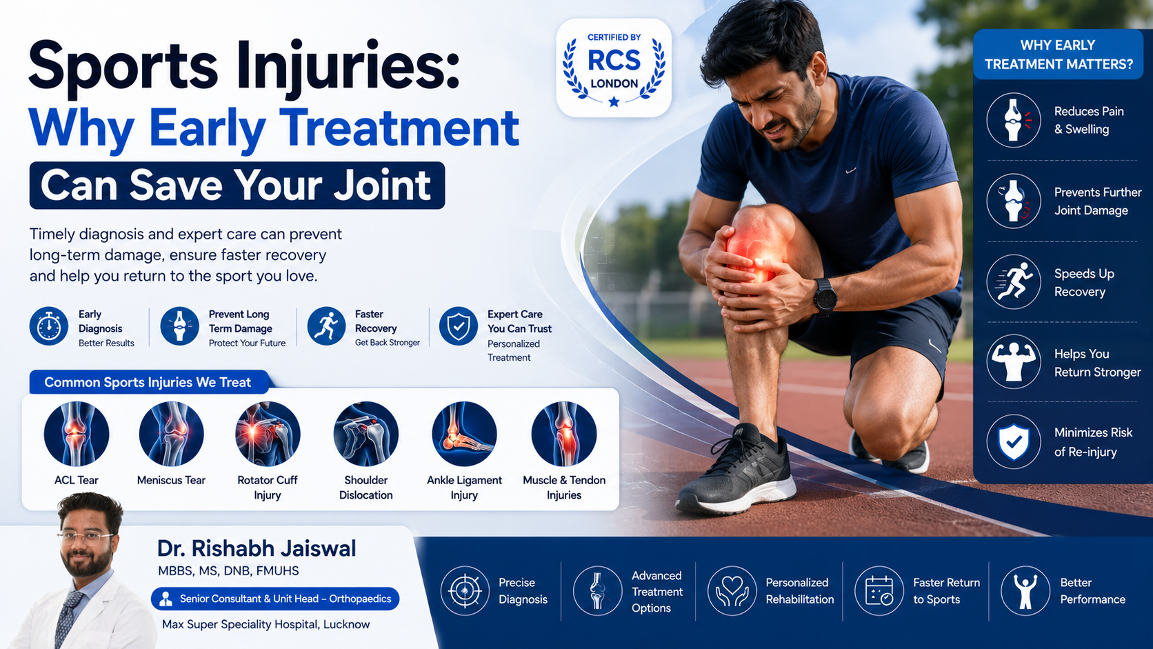 Sports Injuries: Why Early Treatment Can Save Your Joint