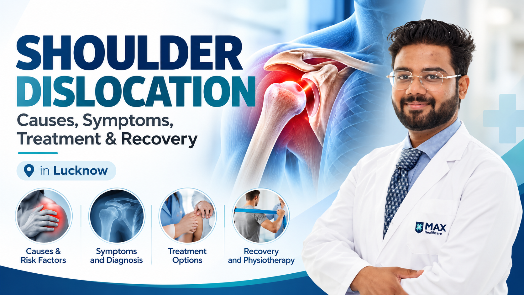 Shoulder dislocation treatment and recovery with Dr. Rishabh K Jaiswal in Lucknow